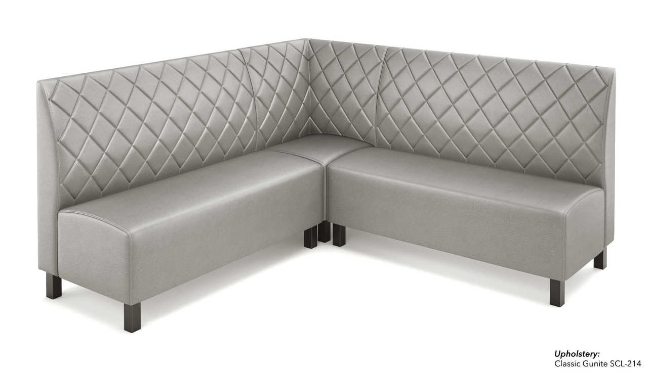 NORWAY - Modular Sectional Seating - Made in USA - Diamond Tufted Upholstery NORWAY - Modular Sectional Seating - Made in USA - Diamond Tufted Upholstery