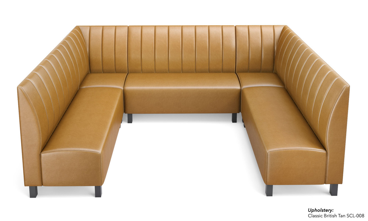 NORWAY - Modular U-Shape Seating - Made in USA - Channel Tufted Upholstery NORWAY - Modular U-Shape Seating - Made in USA - Channel Tufted Upholstery