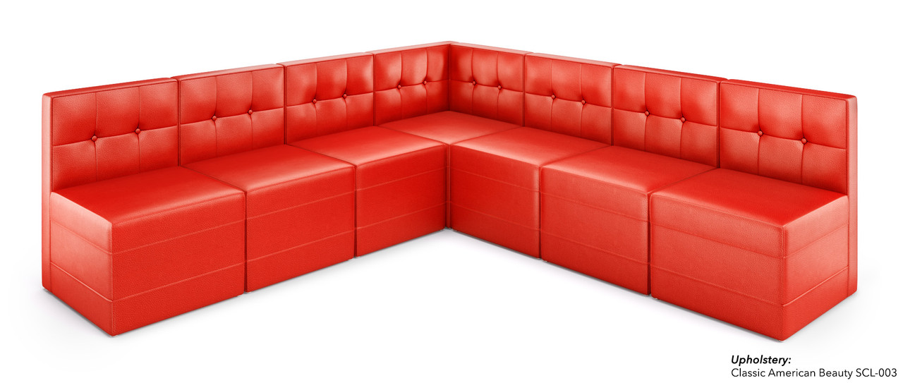 Quick Ship 9049Z Modular Armless Sectional Sofa