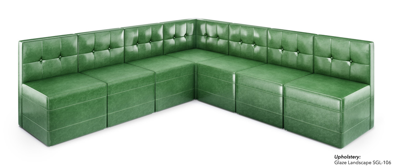 Quick Ship - 9049Z Modular Armless Sectional Sofa