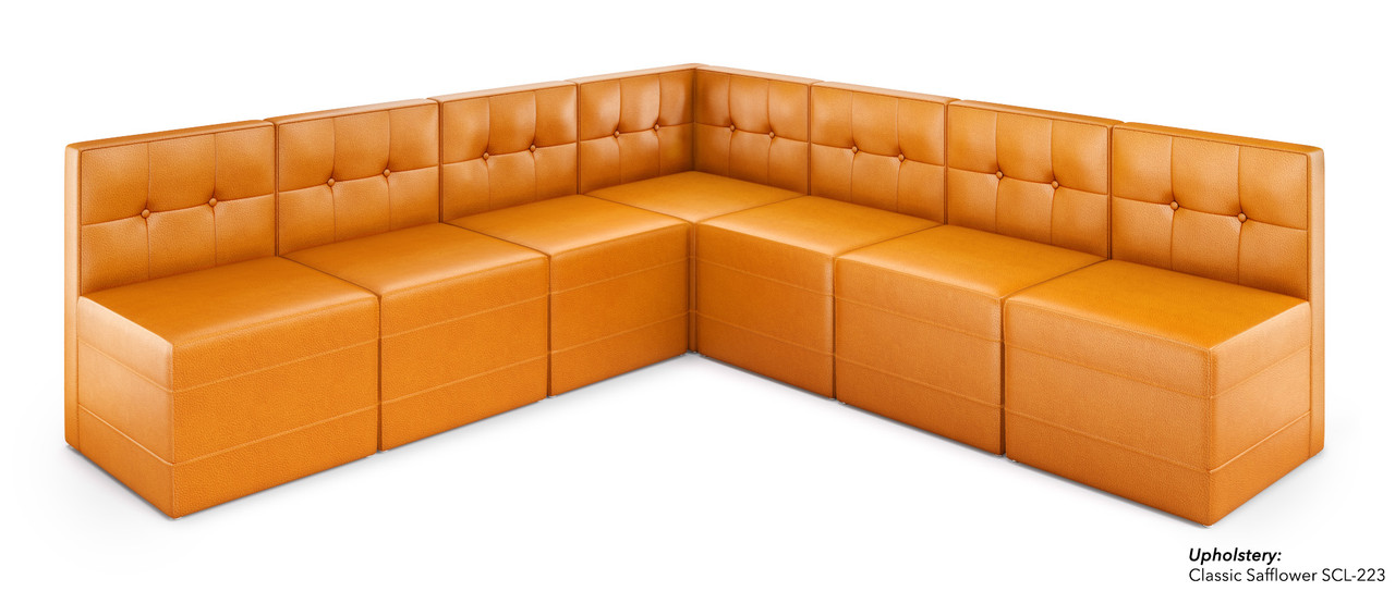 Quick Ship - 9049Z Modular Armless Sectional Sofa