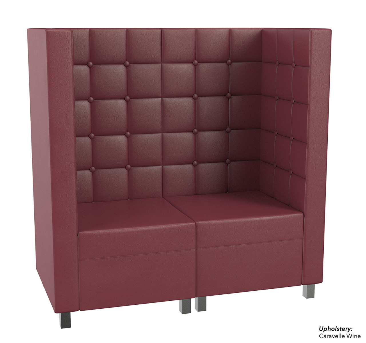 Quick Ship Ready - 9050X Modular Loveseat with Arms