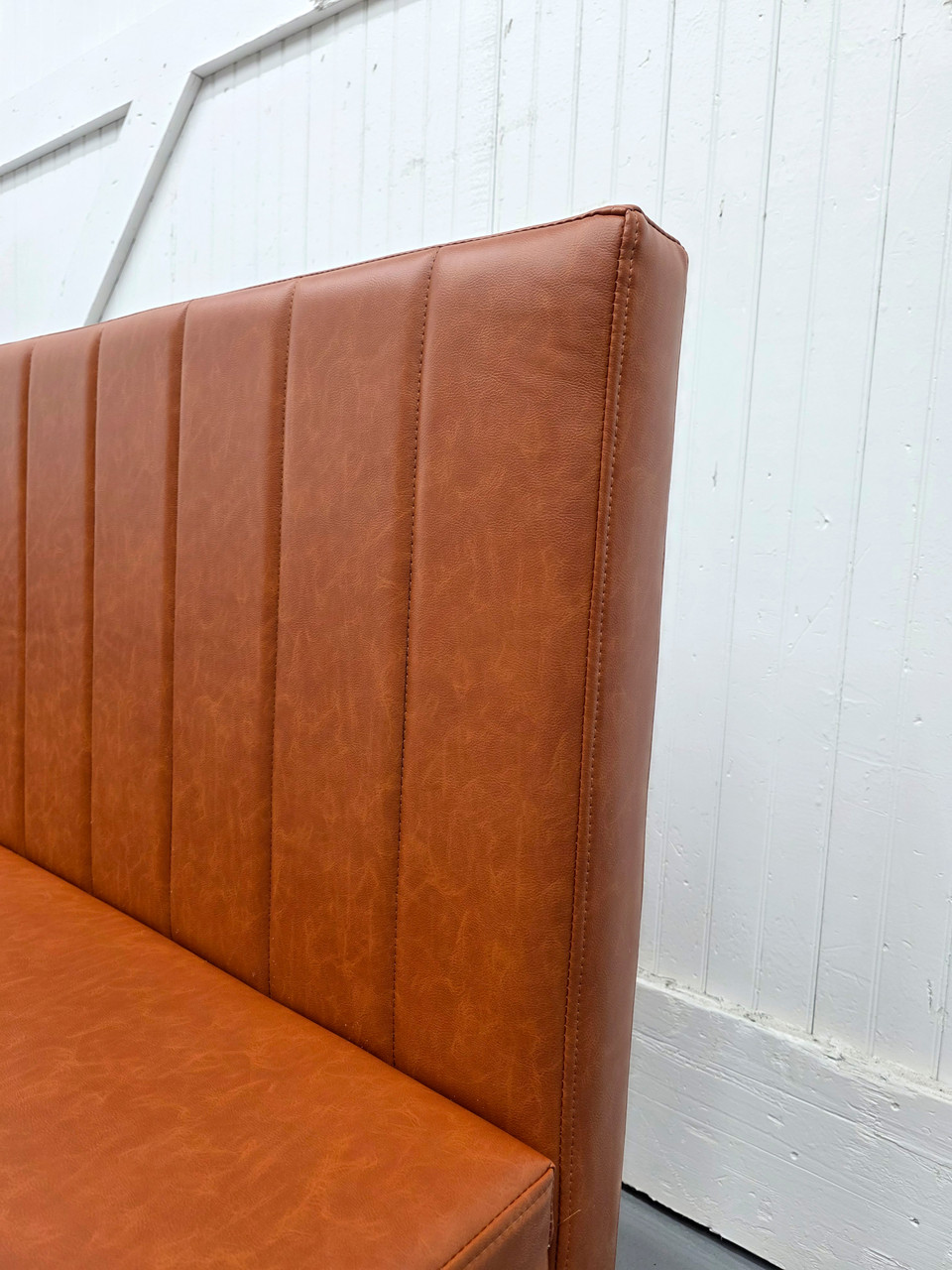 Legacy - Modular Extension - Premium Channel Tufted Upholstery - Gunmetal Legs -Made in USA