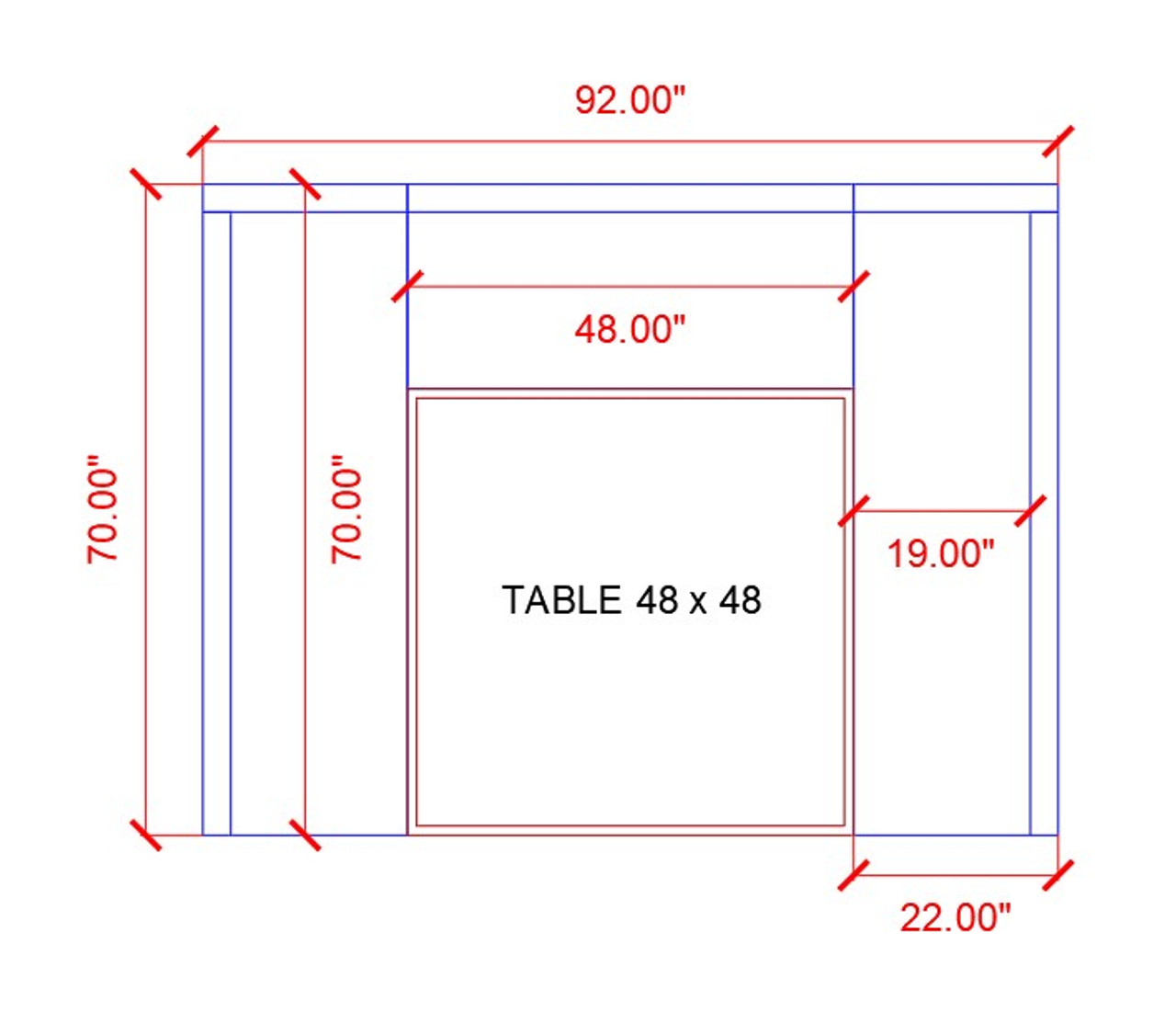 Legacy - Modular U-Shape Seating - Premium Diamond Tufted Upholstery - Gunmetal Legs -Made in USA