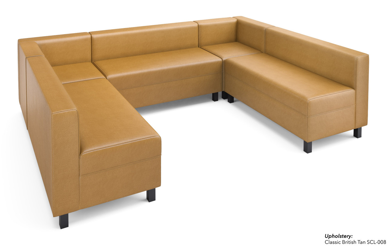 LUGANO - Modular U-Shape Sofa -  Made in USA