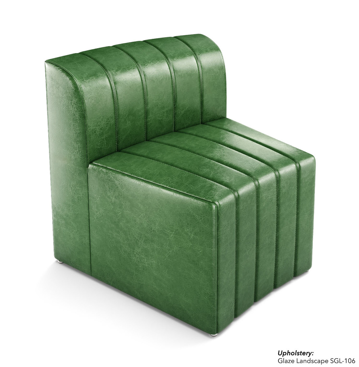 Harmony Collection - Modular Armless Chair - Inside Wedge - Made in USA Harmony Collection - Modular Armless Chair - Inside Wedge - Made in USA