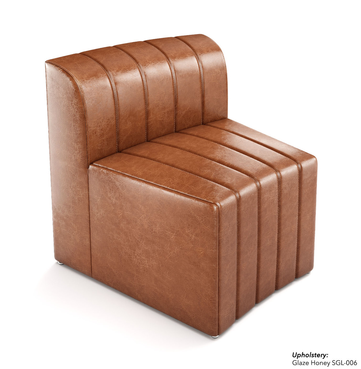 Harmony Collection - Modular Armless Chair - Inside Wedge - Made in USA Harmony Collection - Modular Armless Chair - Inside Wedge - Made in USA