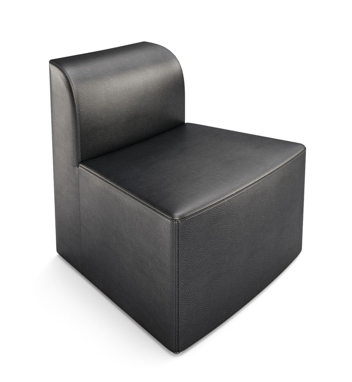 Harmony Collection - Modular Armless Chair - Outside Wedge - Made in USA Harmony Collection - Modular Armless Chair - Outside Wedge - Made in USA