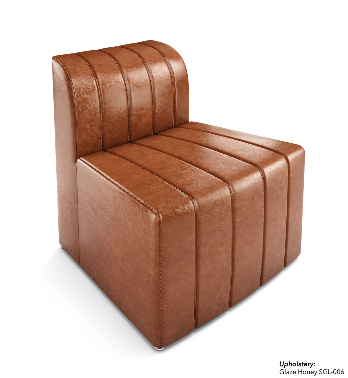 Harmony Collection - Modular Armless Chair - Outside Wedge - Made