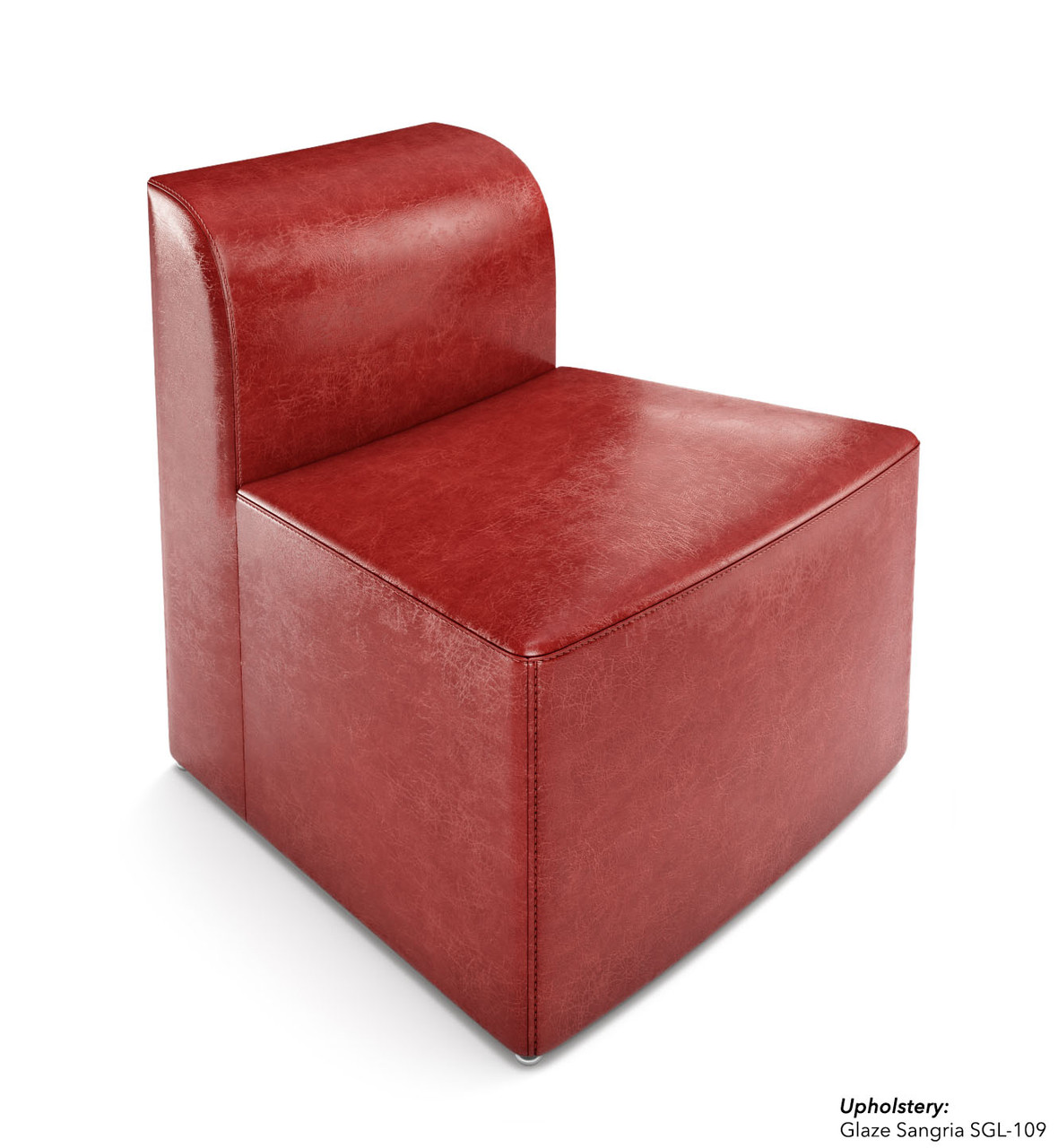 Harmony Collection - Modular Armless Chair - Outside Wedge - Made in USA Harmony Collection - Modular Armless Chair - Outside Wedge - Made in USA