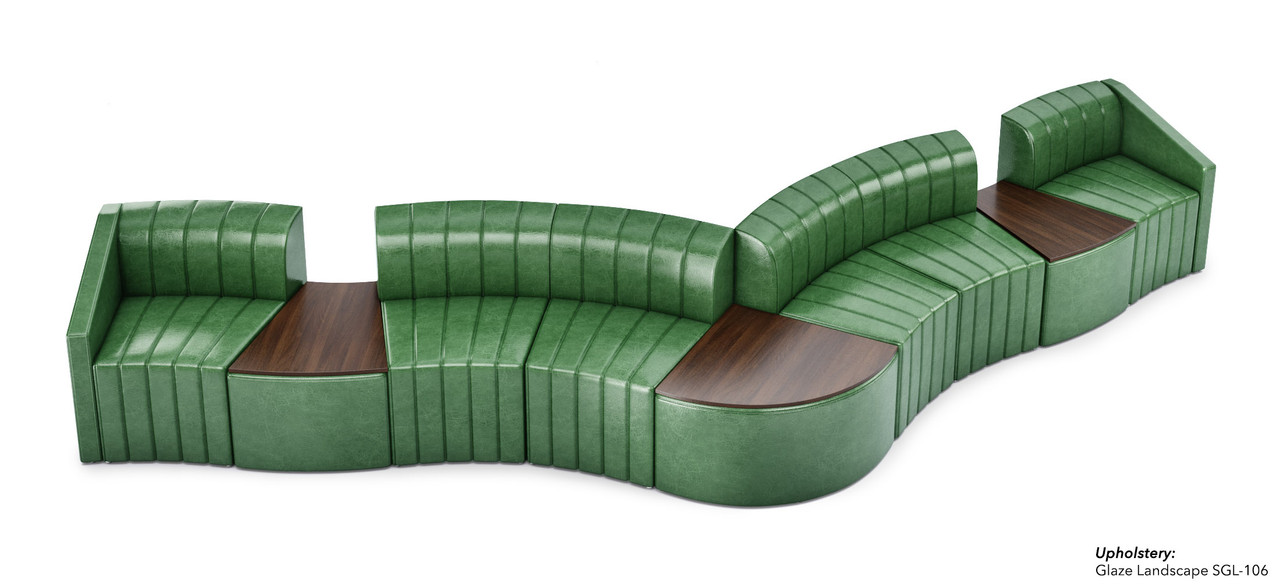 Harmony Collection - Modular Seating - Configuration G5 - Made in USA Harmony Collection - Modular Seating - Configuration G5 - Made in USA