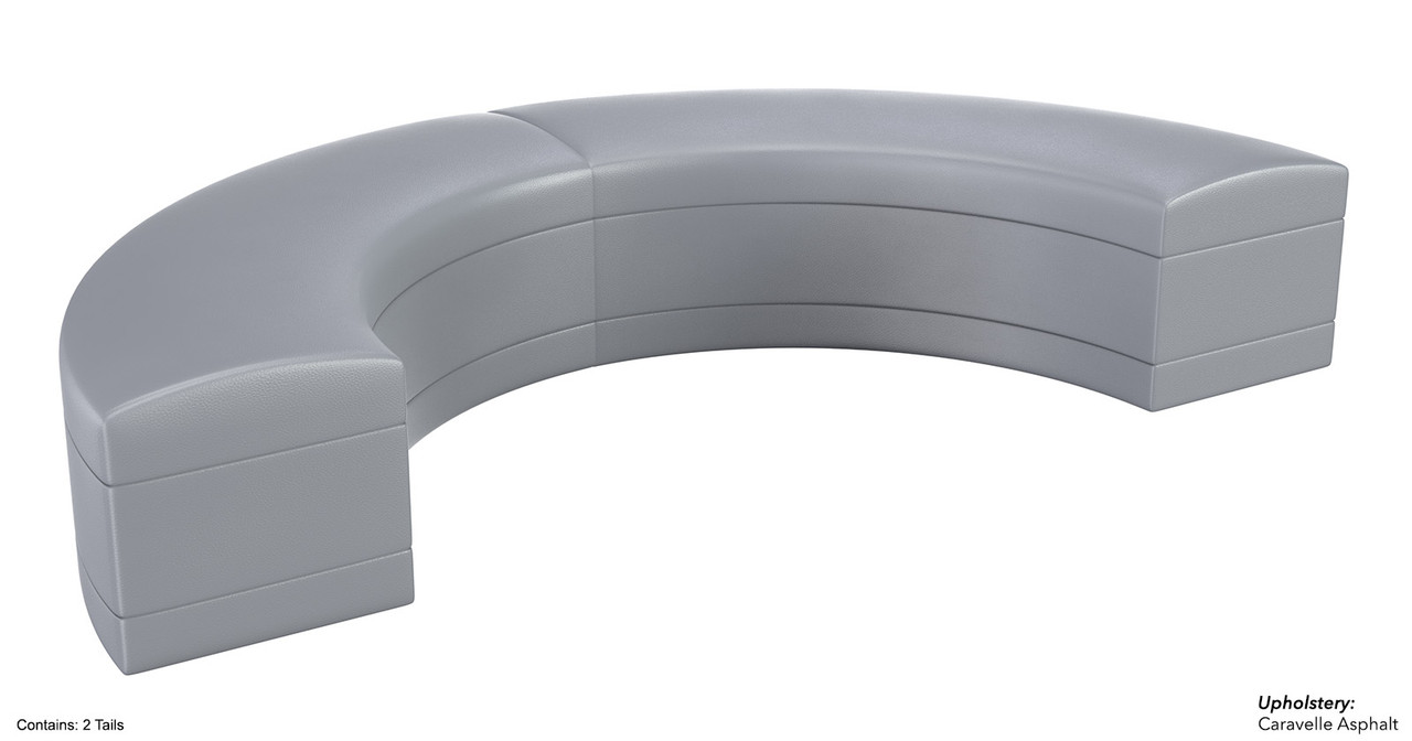 Modern Half-Circle Tail - Modular Design - Made in USA