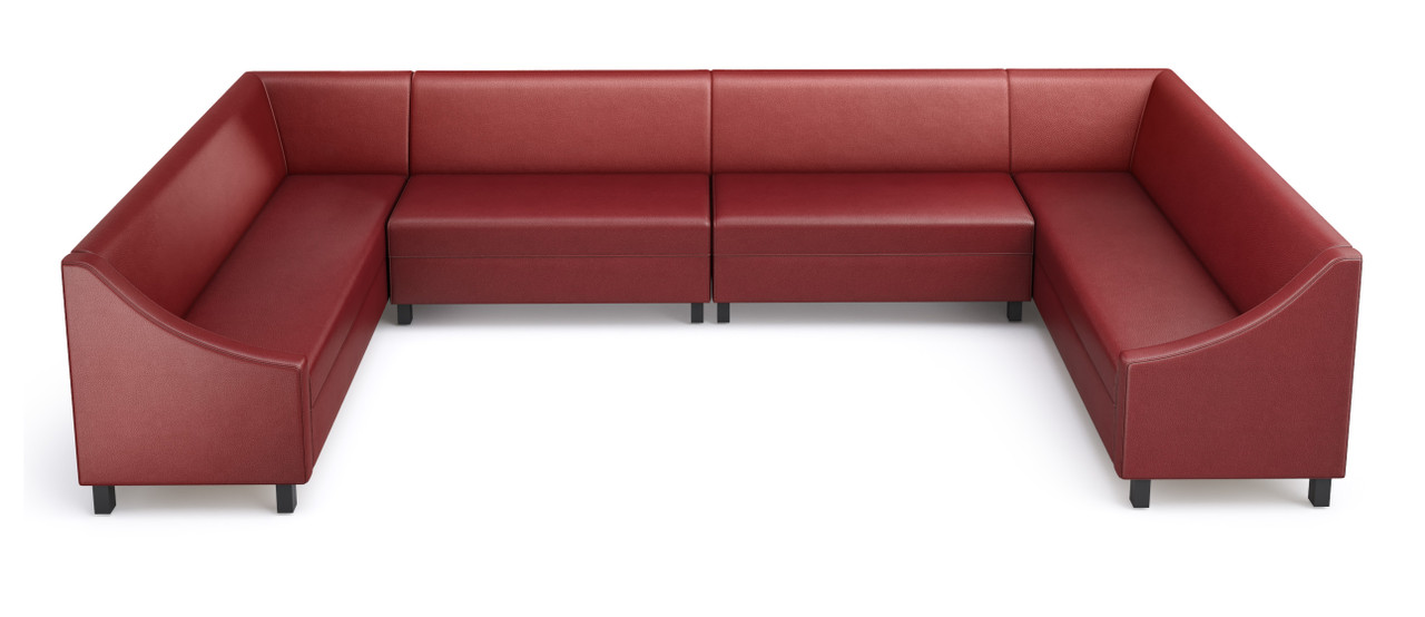 Leon-Z - Modular Large U Shape Seating - Configuration G4 - Made in USA Leon-Z - Modular Large U Shape Seating - Configuration G4 - Made in USA