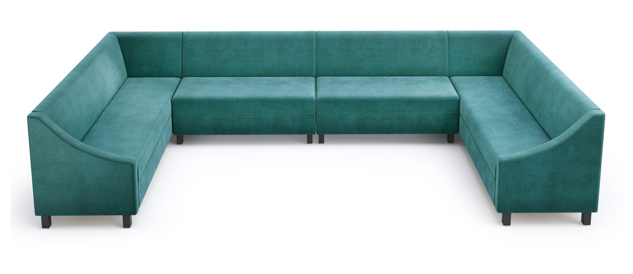 Leon-Z - Modular Large U Shape Seating - Configuration G4 - Made in USA Leon-Z - Modular Large U Shape Seating - Configuration G4 - Made in USA