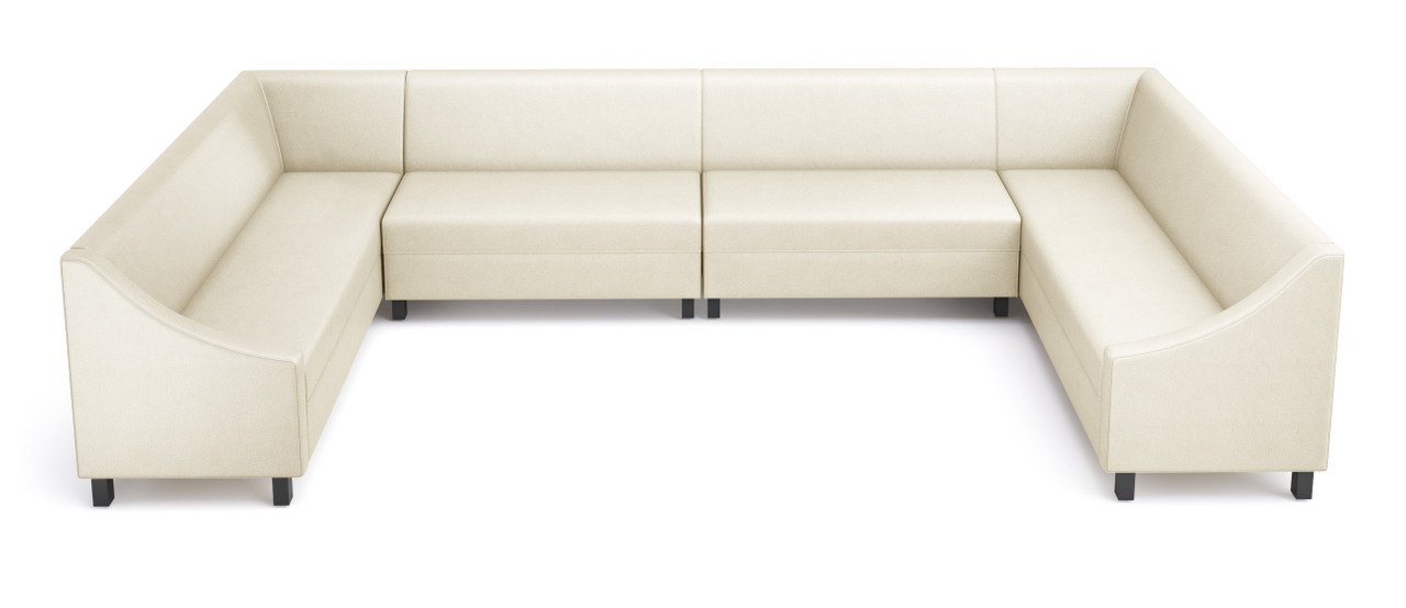 Leon-Z - Modular Large U Shape Seating - Configuration G4 - Made in USA Leon-Z - Modular Large U Shape Seating - Configuration G4 - Made in USA