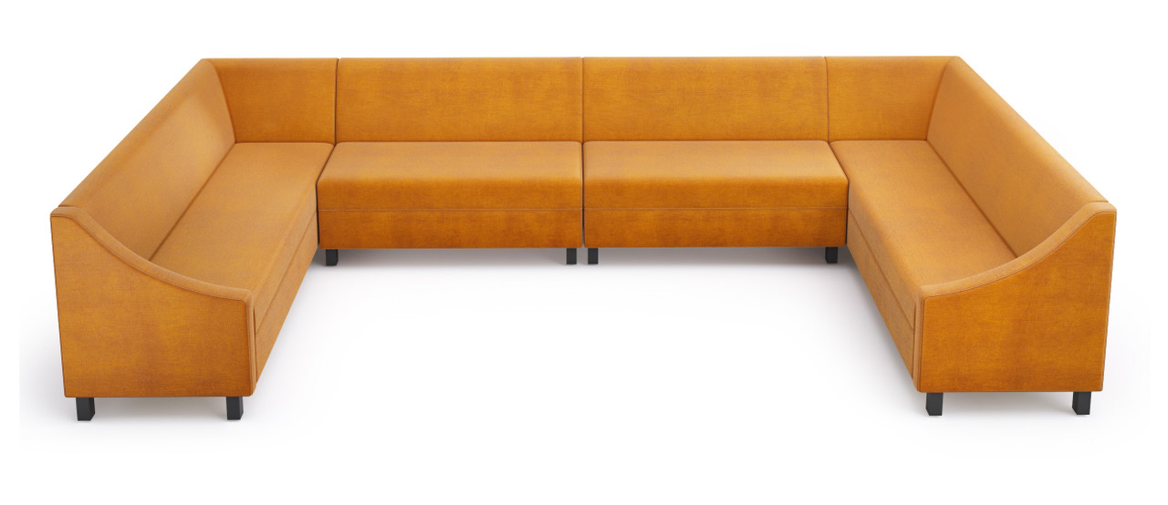 Leon-Z - Modular Large U Shape Seating - Configuration G4 - Made in USA Leon-Z - Modular Large U Shape Seating - Configuration G4 - Made in USA