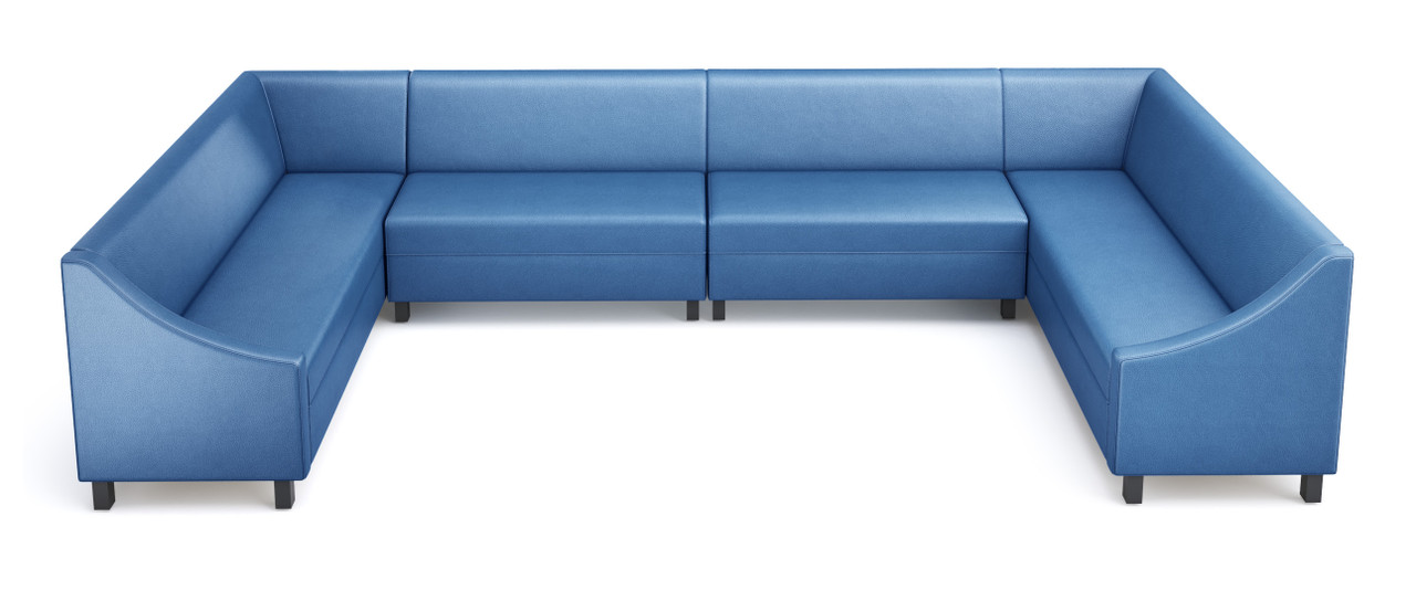 Leon-Z - Modular Large U Shape Seating - Configuration G4 - Made in USA Leon-Z - Modular Large U Shape Seating - Configuration G4 - Made in USA