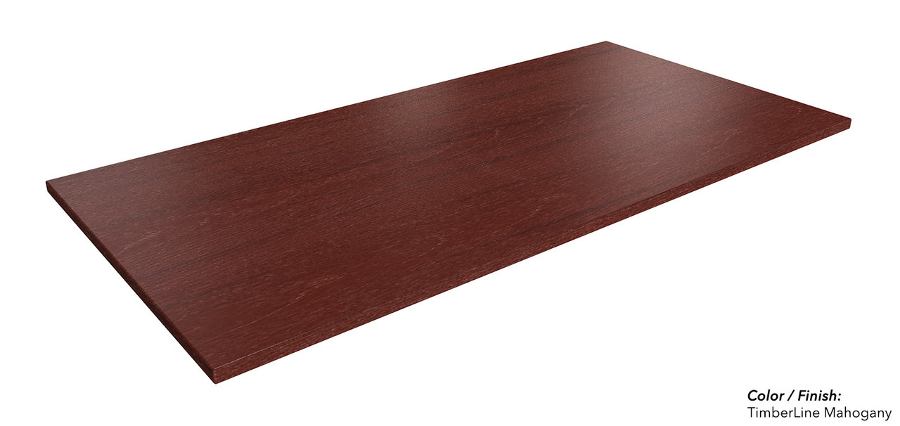 Timberline Woodgrain Restaurant Indoor / Outdoor Square & Rectangular Table Tops