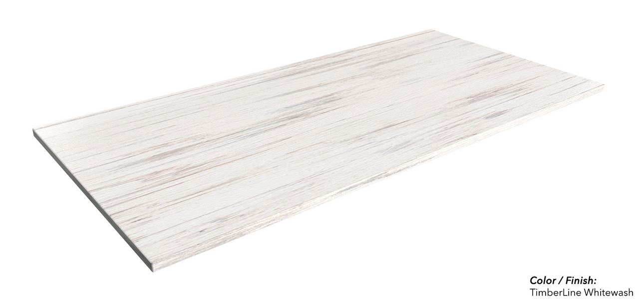 Timberline Woodgrain Restaurant Indoor / Outdoor Square & Rectangular Table Tops