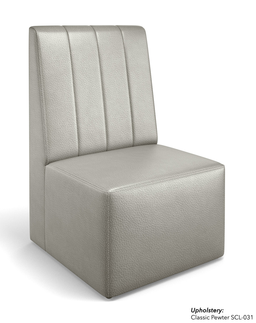Fortuna Collection: Modular 24" Extension - Premium Channel Tufted Upholstery - Made in USA