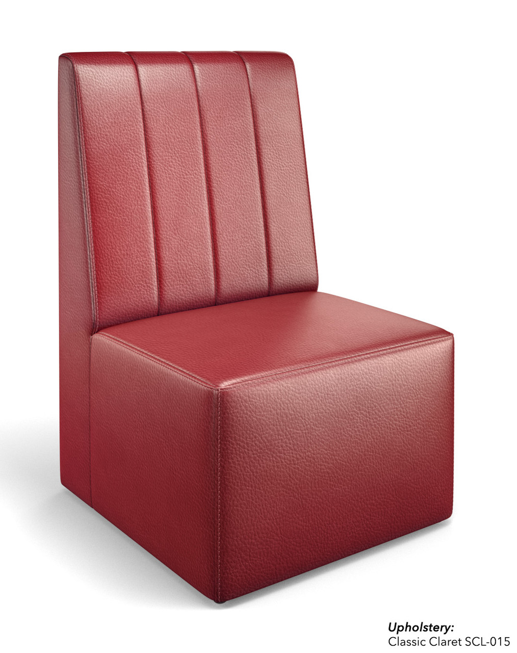 Fortuna Collection: Modular 24" Extension - Premium Channel Tufted Upholstery - Made in USA