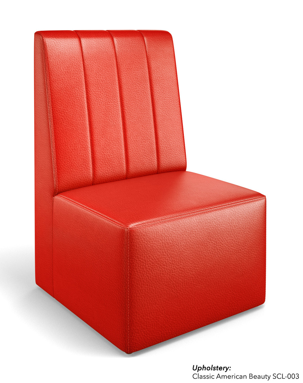 Fortuna Collection: Modular 24" Extension - Premium Channel Tufted Upholstery - Made in USA