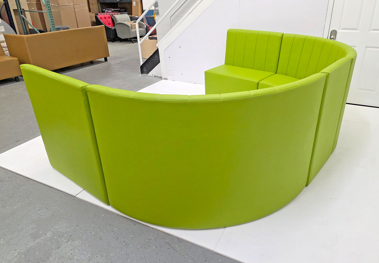 Fortuna Collection: U-Shape Seating Configuration G5 - Premium Channel Tufted Upholstery - Made in USA