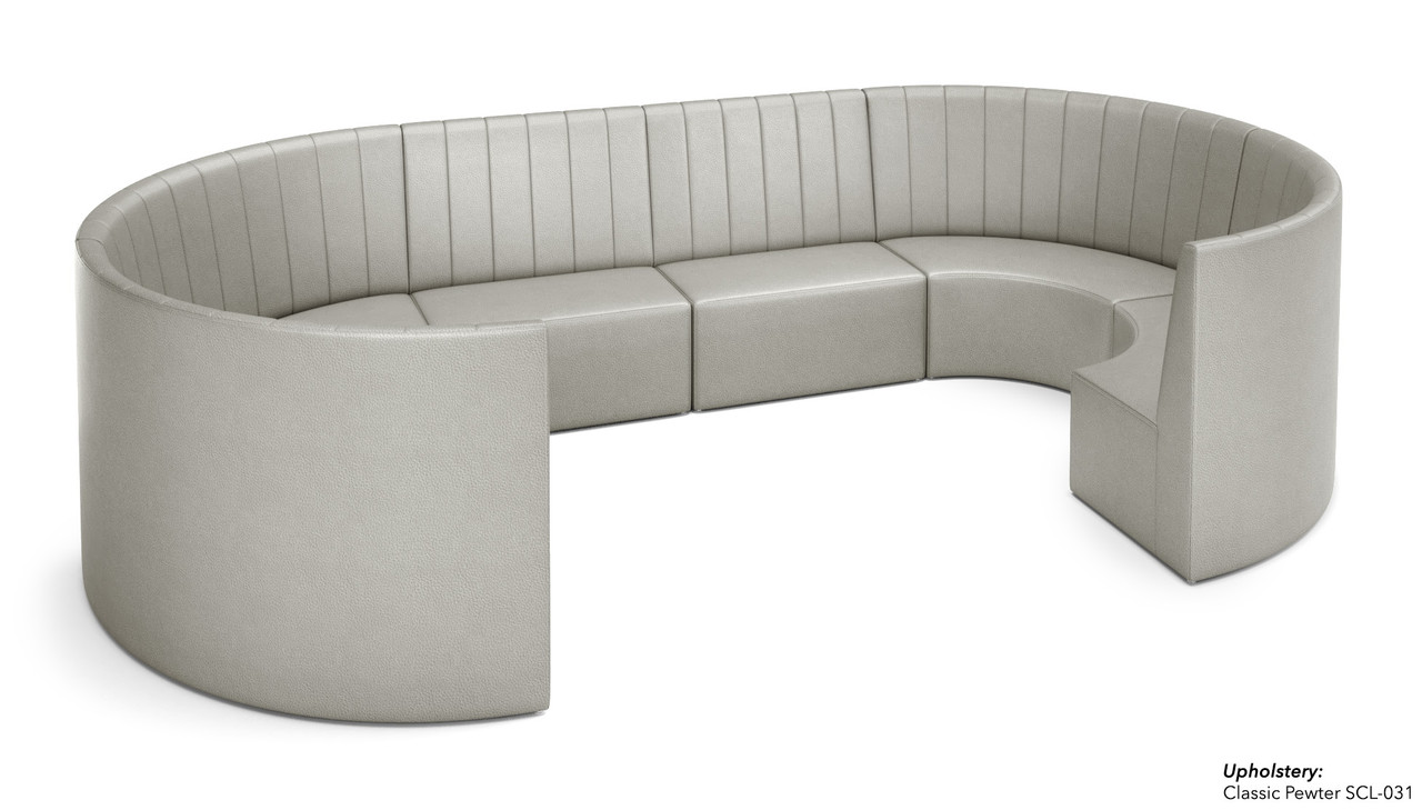 Fortuna Collection: Seating Configuration G6 - Premium Channel Tufted Upholstery - Made in USA