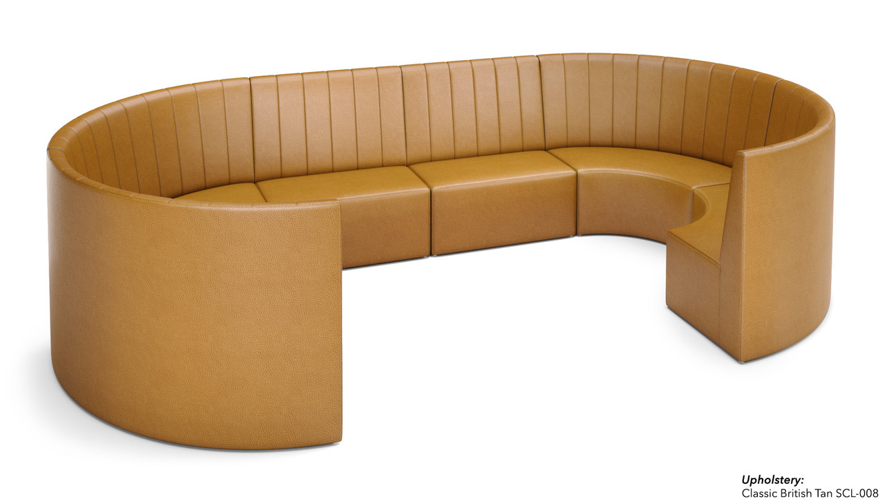 Fortuna Collection: Seating Configuration G6 - Premium Channel Tufted Upholstery - Made in USA