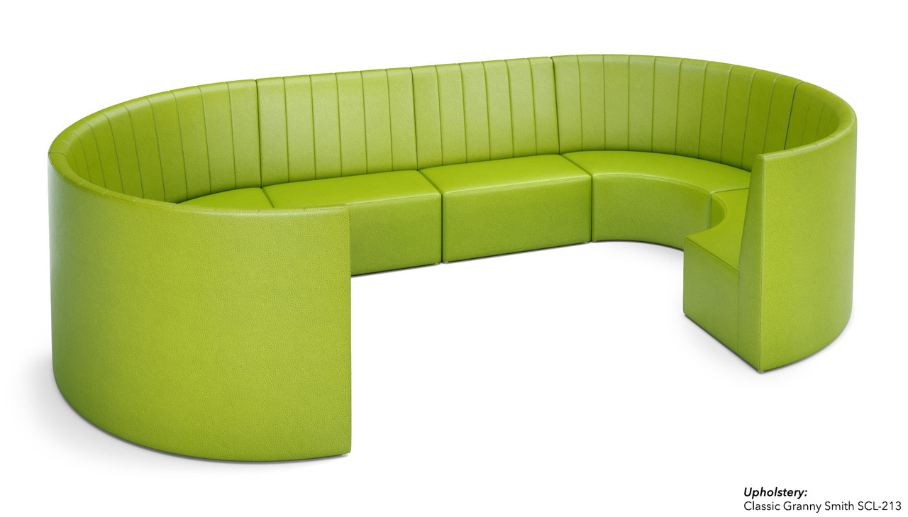 Fortuna Collection: Seating Configuration G6 - Premium Channel Tufted Upholstery - Made in USA