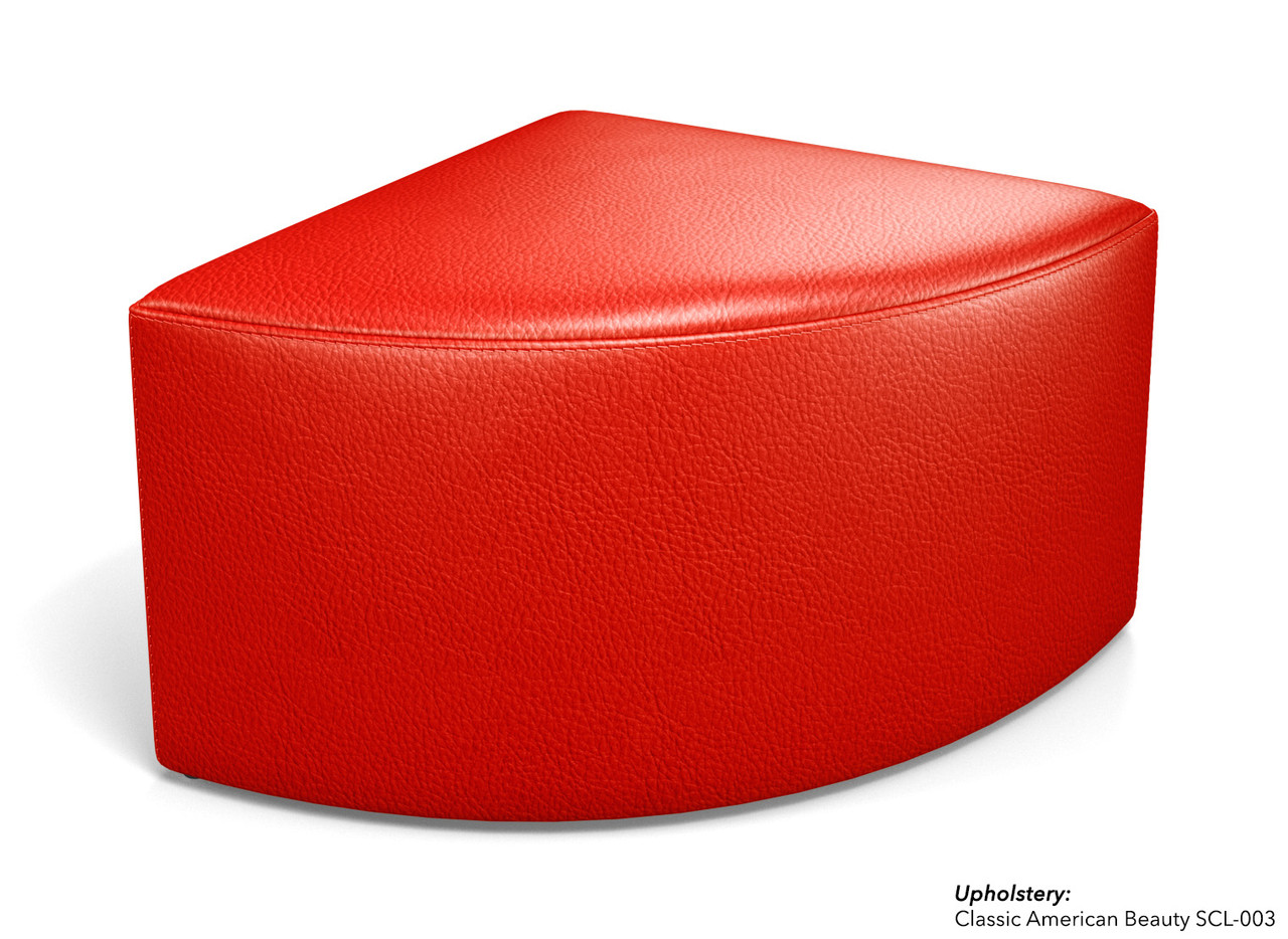 Fortuna Collection: Wedge Ottoman