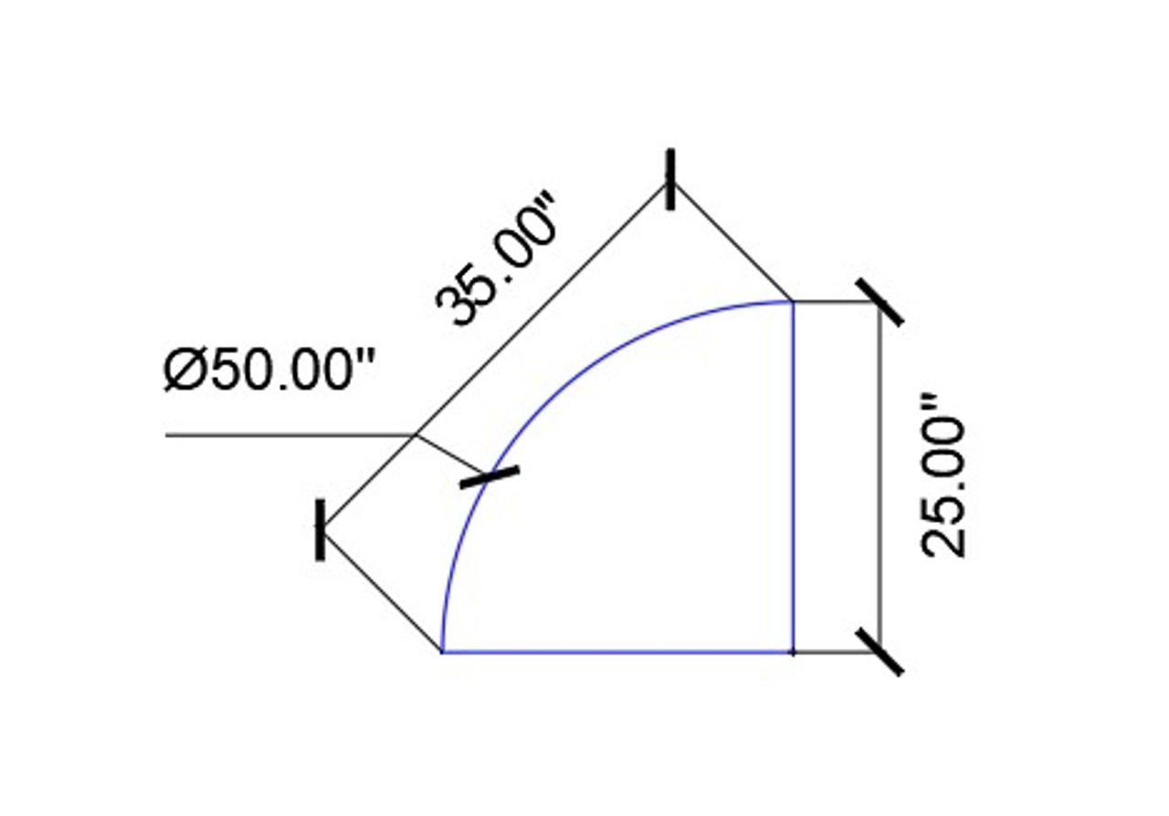 Fortuna Collection: Wedge Ottoman