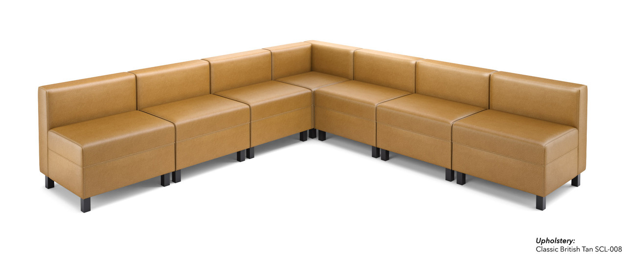 LUGANO VShape Sectional Sofa Made in USA ModernLineFurniture®