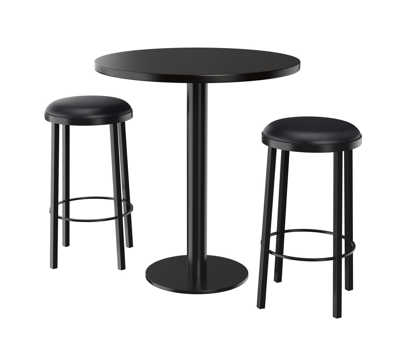 set of six bar stools