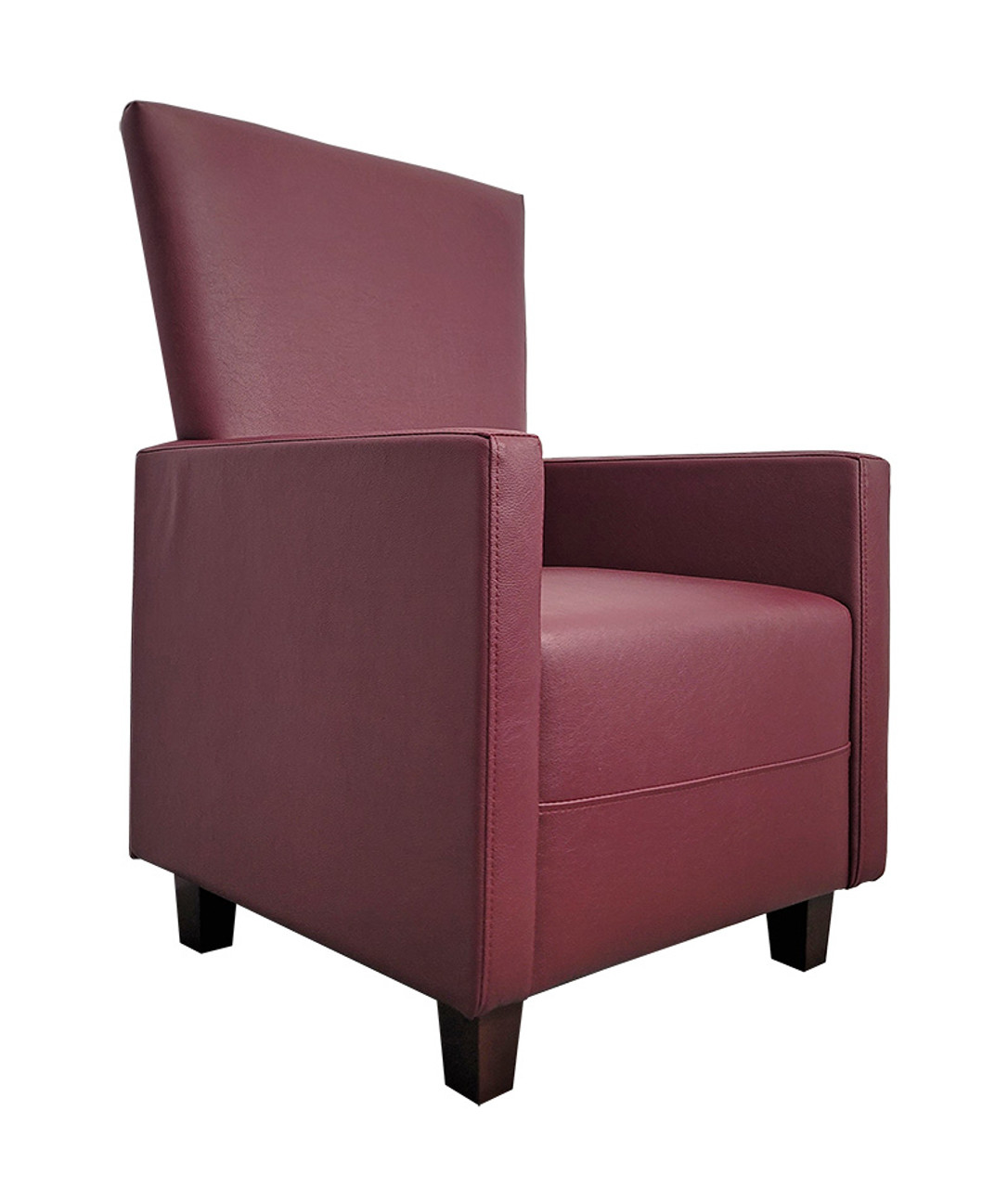 Burgundy 2025 club chair