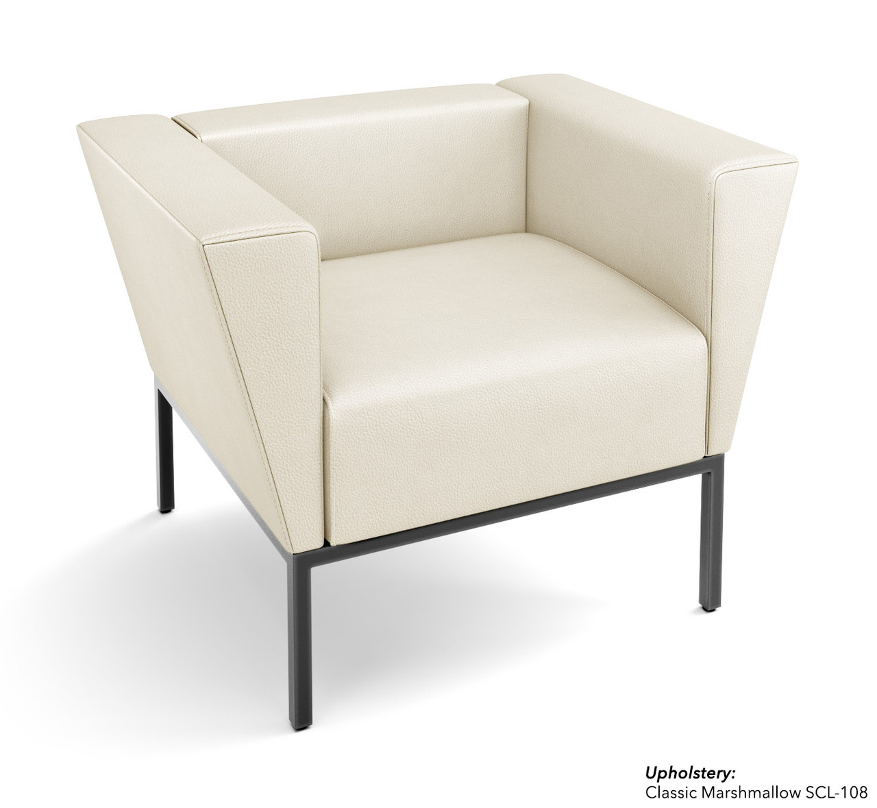 Modern Victor Chair - Premium Upholstery - Made in USA