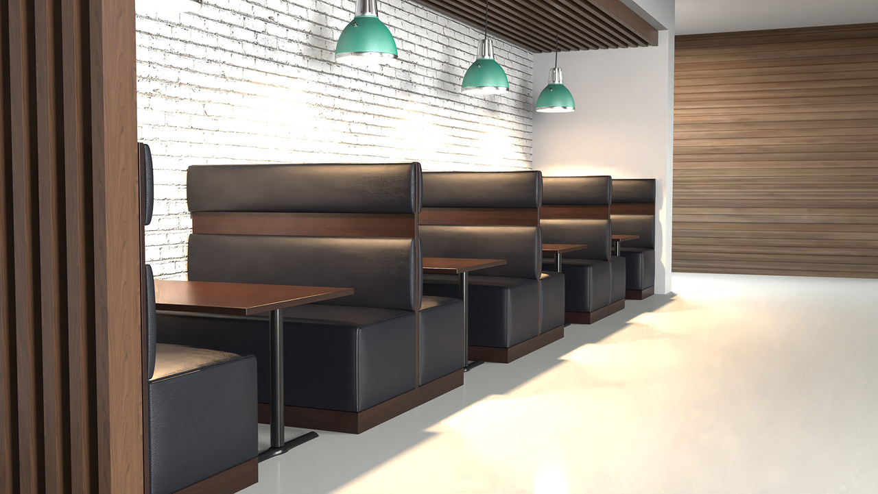 modern design restaurant booth seating from