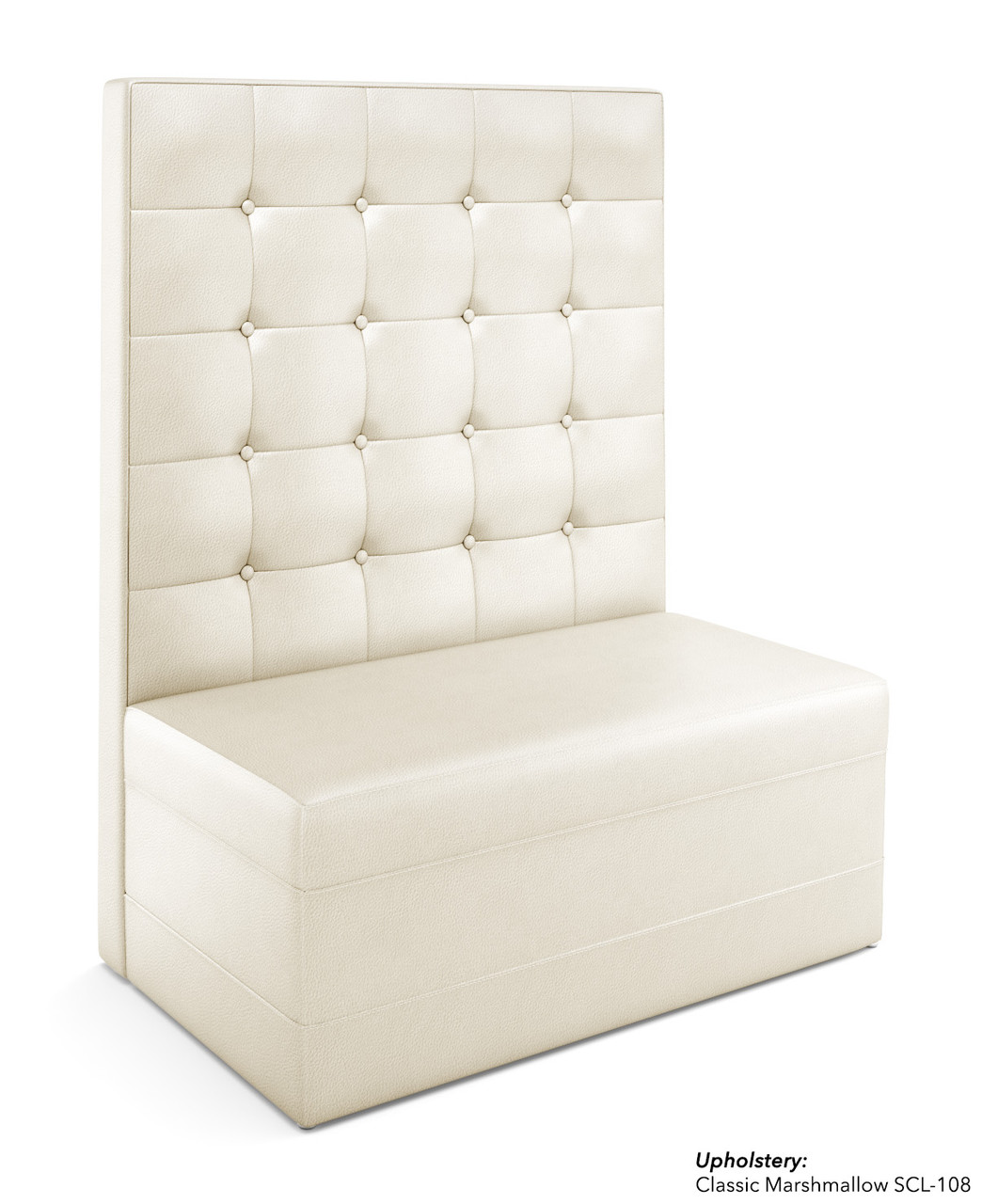 Quick Ship - 9050Z Restaurant Booth - 52" Height