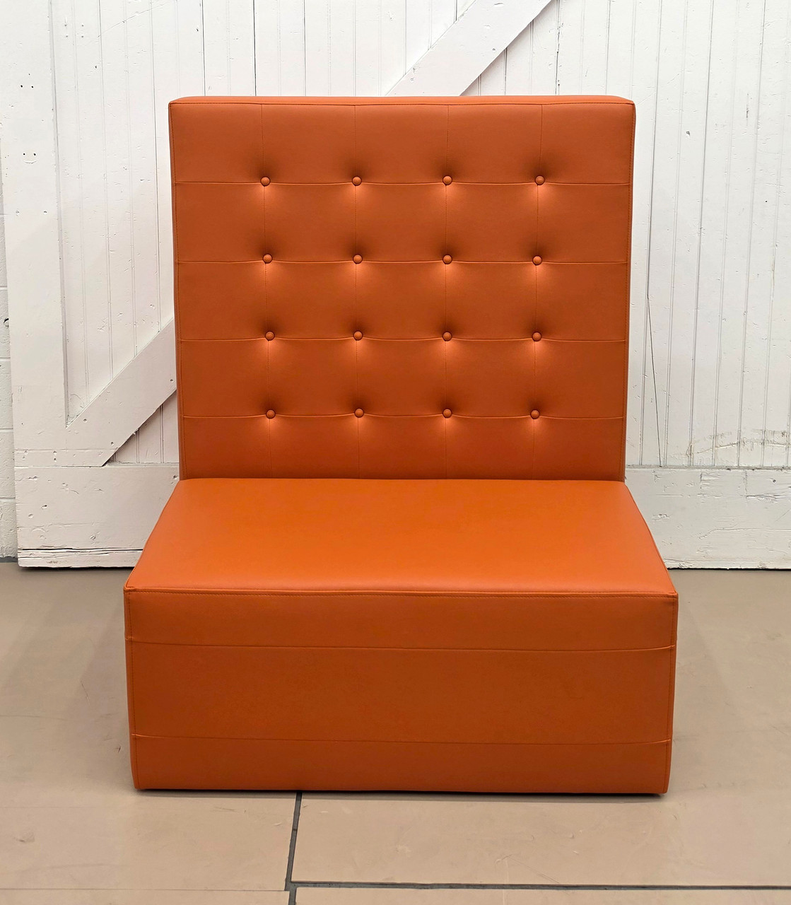 Quick Ship - 9050Z Restaurant Booth - 52" Height