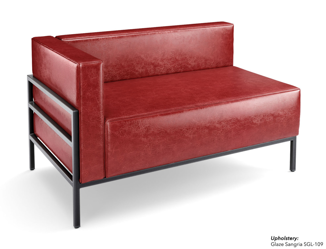 HST005 Urban Modern Collection: Modular Left-Side - Full Welded Gunmetal Outline Frame - Made in USA