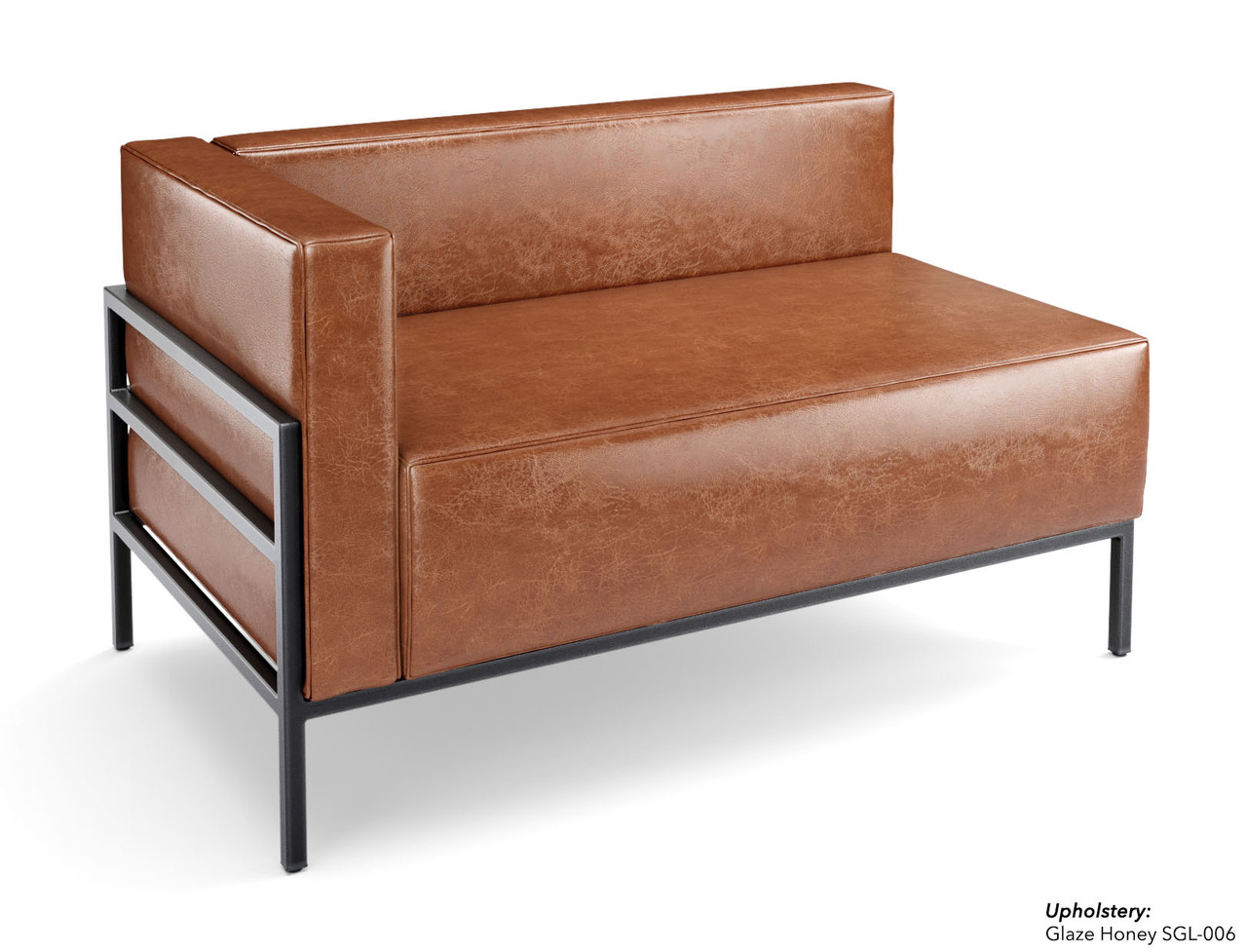 HST005 Urban Modern Collection: Modular Left-Side - Full Welded Gunmetal Outline Frame - Made in USA