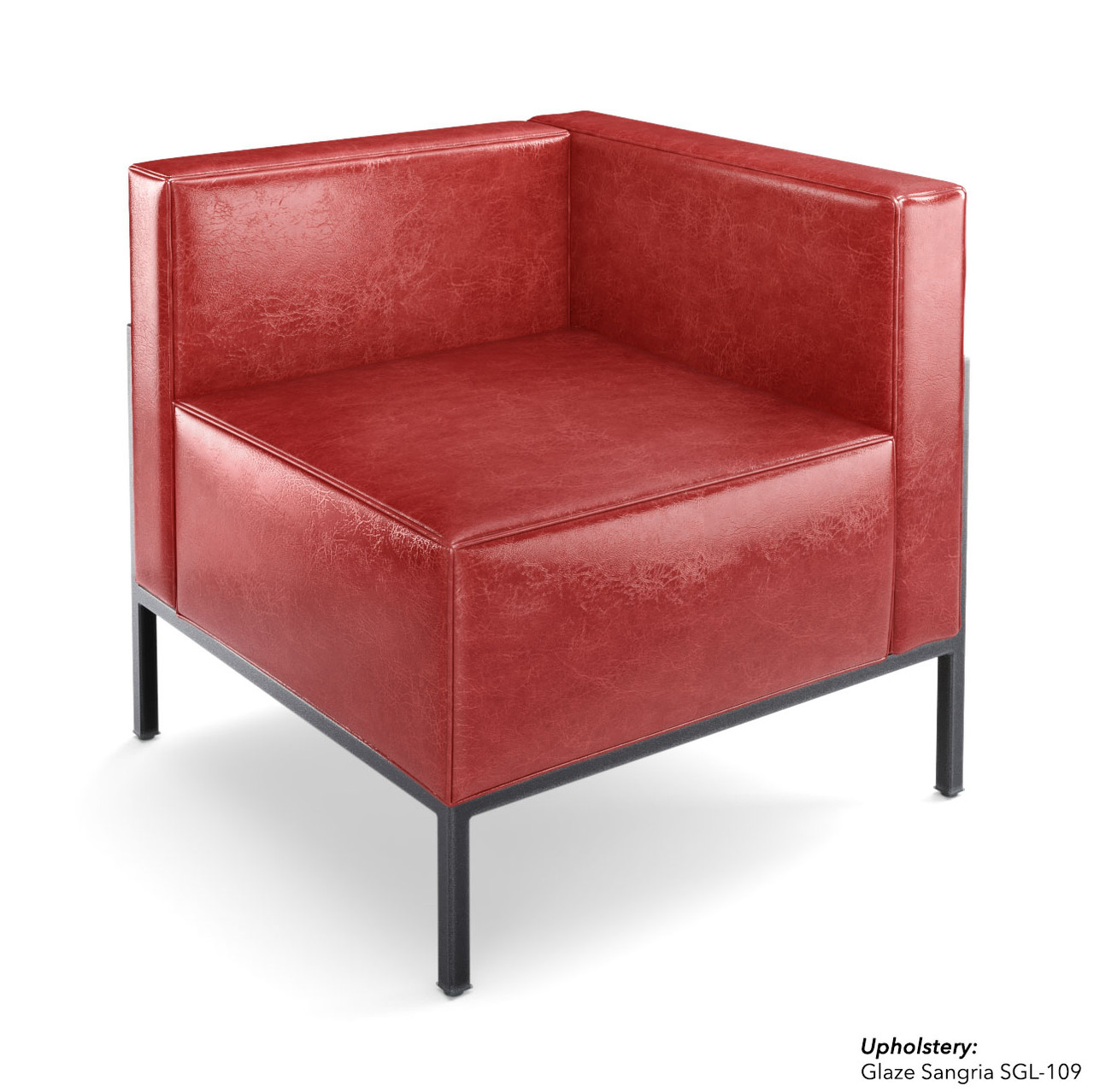 HST005 Urban Modern Collection: Modular Corner - Full Welded Gunmetal Outline Frame - Made in USA