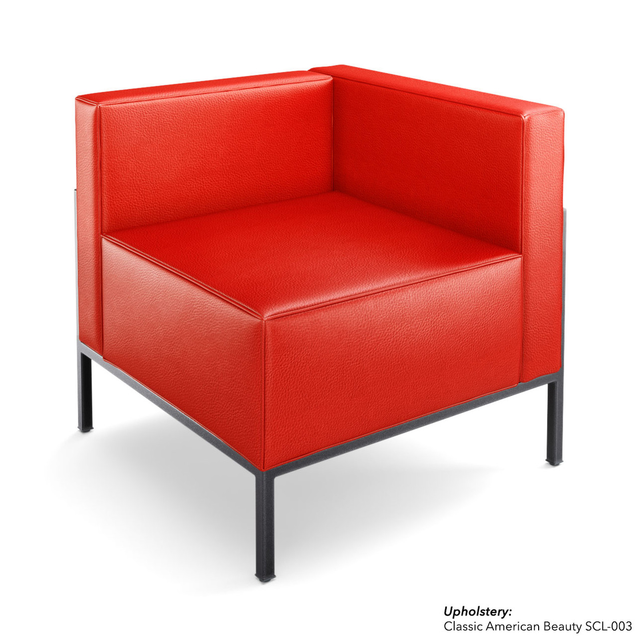 HST005 Urban Modern Collection: Modular Corner - Full Welded Gunmetal Outline Frame - Made in USA