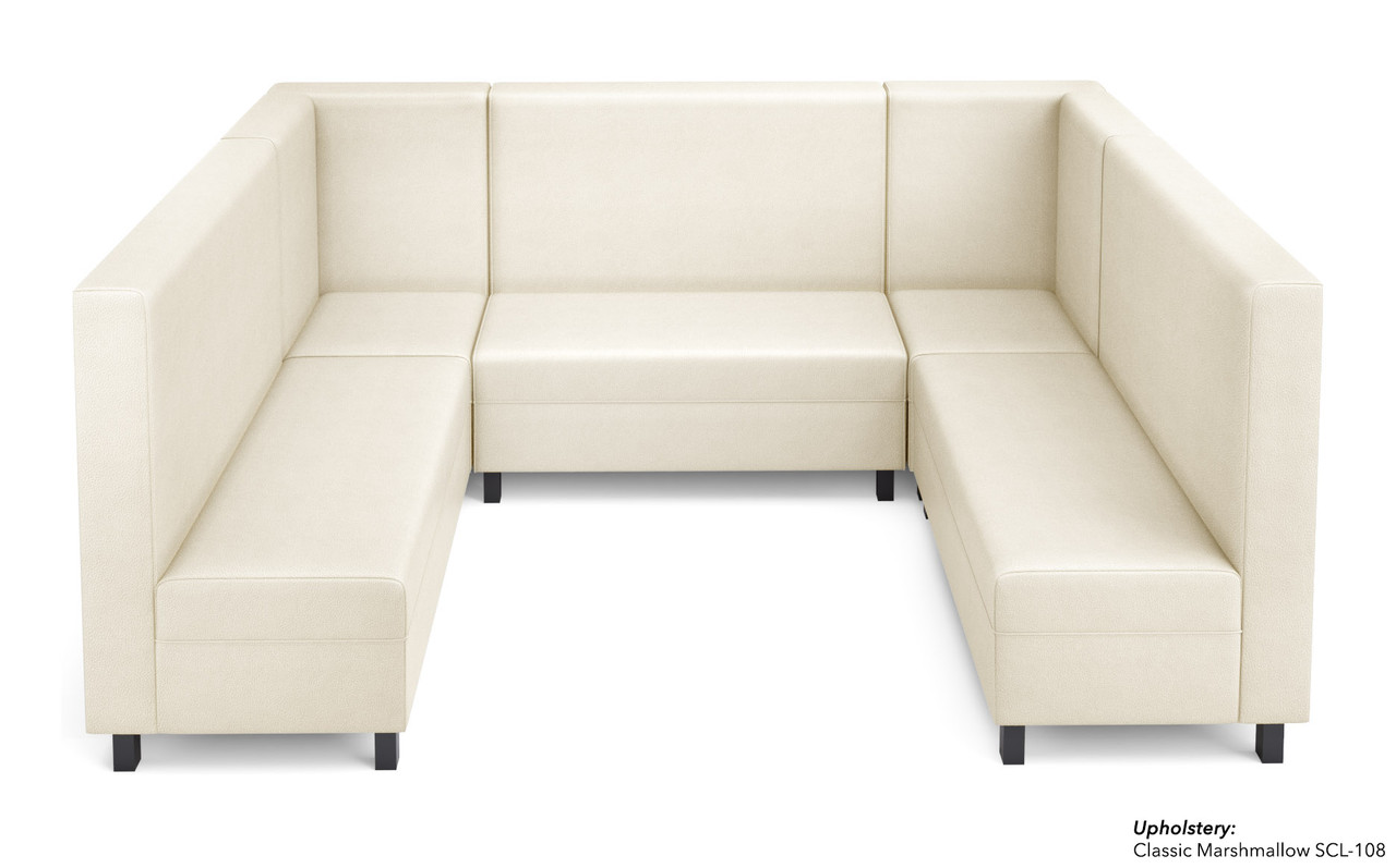 LUGANO - Modular U-Shape Sofa -  Tall 42" Back - Made in USA