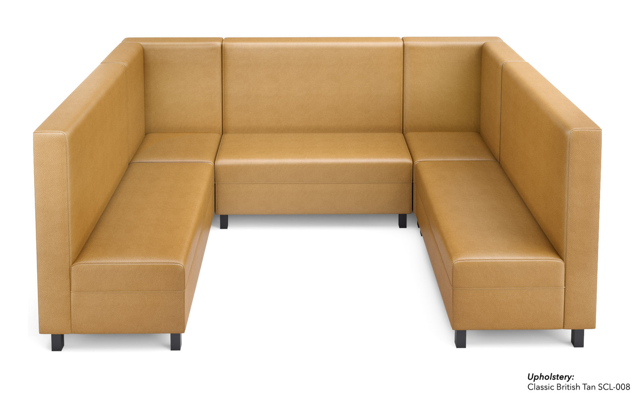 LUGANO - Modular U-Shape Sofa -  Tall 42" Back - Made in USA