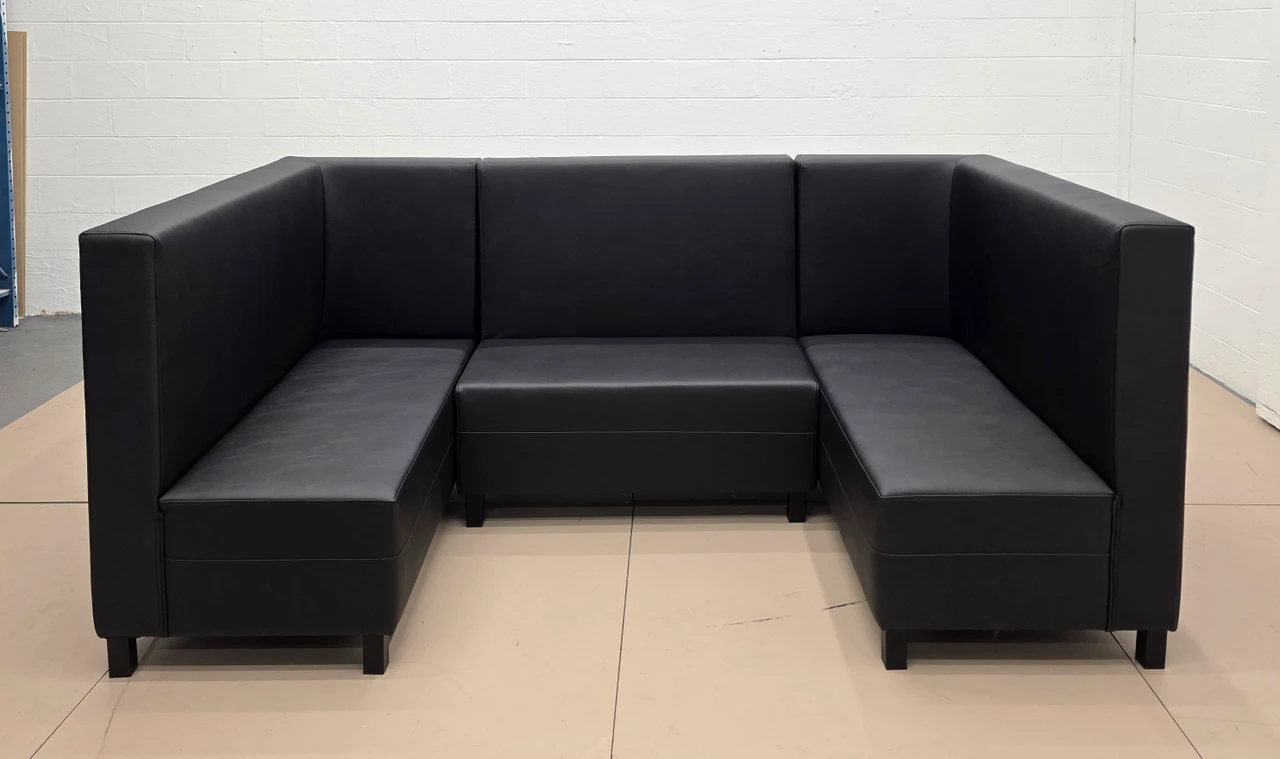LUGANO - Modular U-Shape Sofa -  Tall 42" Back - Made in USA