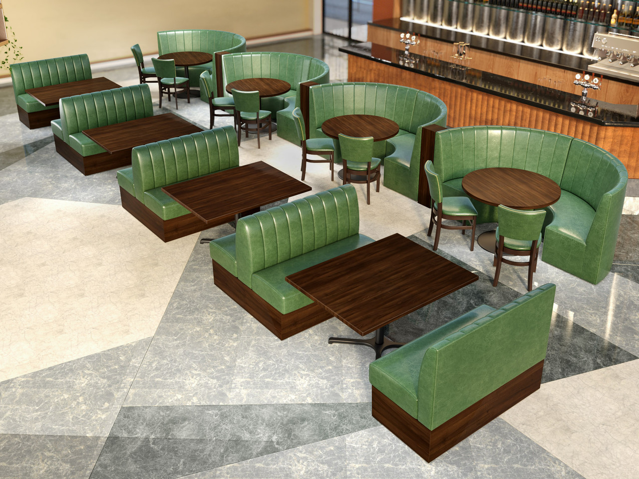 private booth …  Restaurant booth seating, Restaurant seating