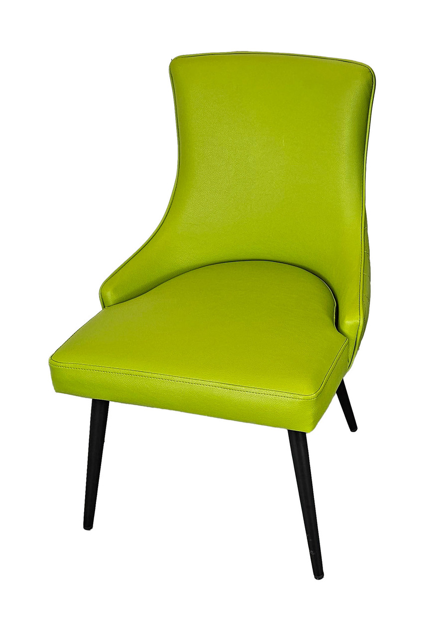 4017 Modern Restaurant Chair - Metal Legs - Diamond Design Outer Back 4017 Modern Restaurant Chair - Metal Legs - Diamond Design Outer Back
