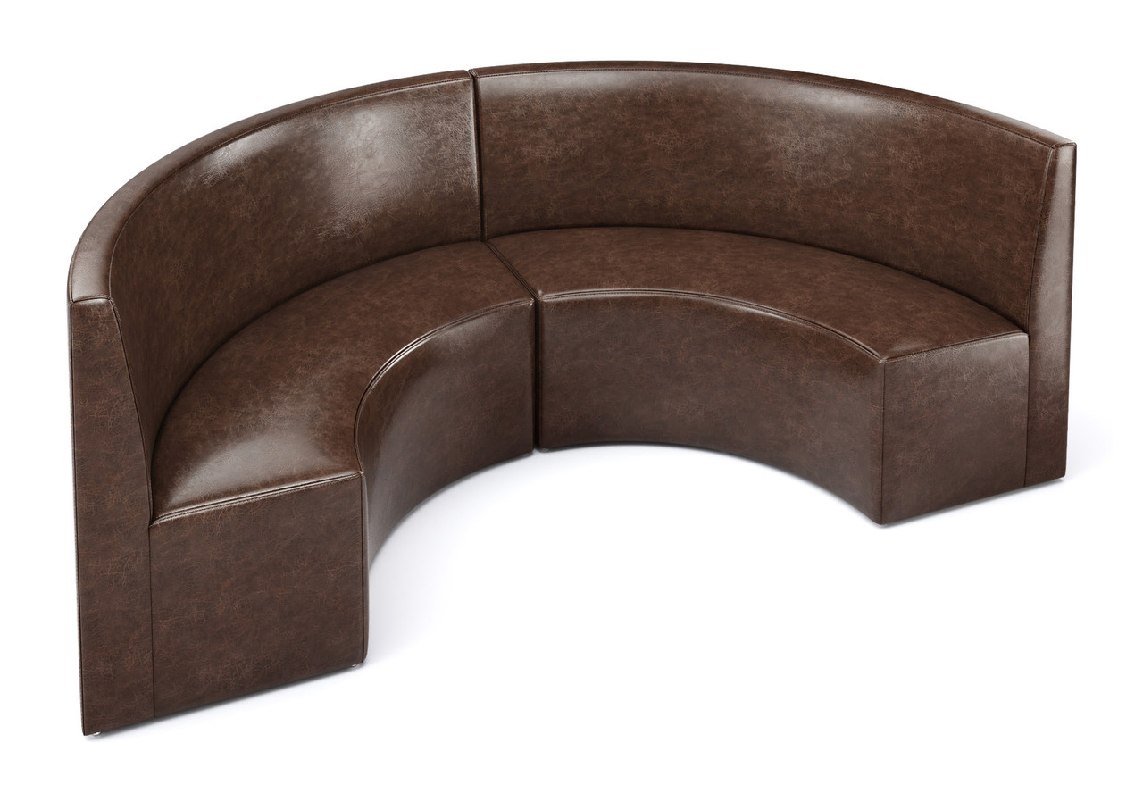 HORIZON- Half Circle Booth- Made in USA - Premium Upholstery HORIZON- Half Circle Booth- Made in USA - Premium Upholstery