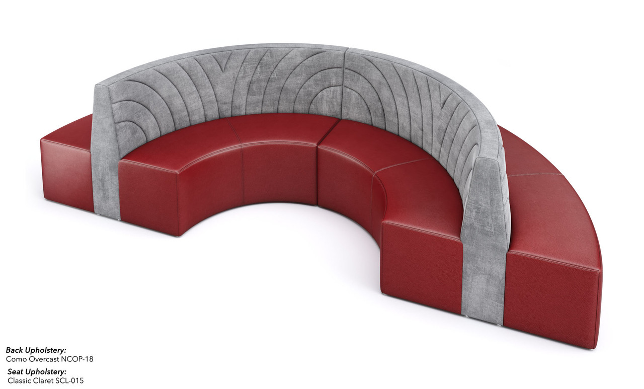 WAVE - Half Circle Seating - Made in USA - Premium Upholstery WAVE - Half Circle Seating - Made in USA - Premium Upholstery